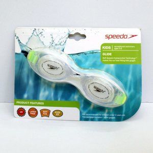 Speedo Kids Glide Light Green Swim Goggle Ages 3-8